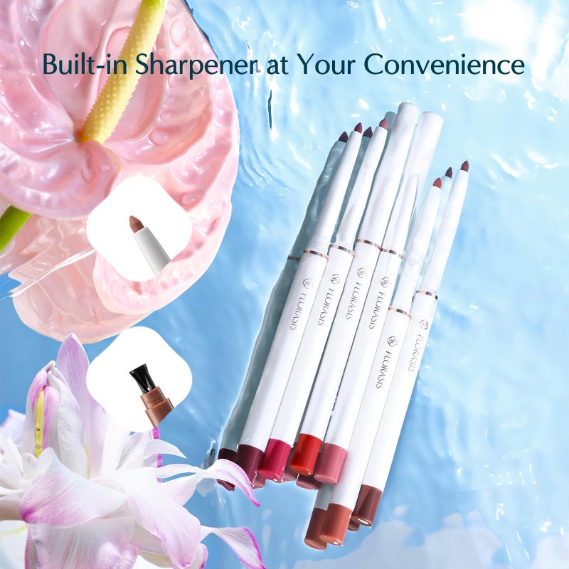 FLORASIS Blooming Rouge Smooth Precision Lip Liner (M217 Sunset Flame, 1 Count) - Image 3